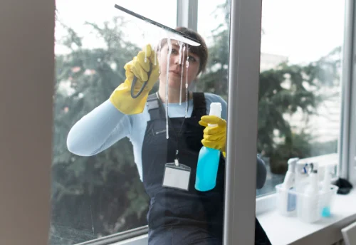 Nettoyage de vitres intérieures et extérieures au Coteau